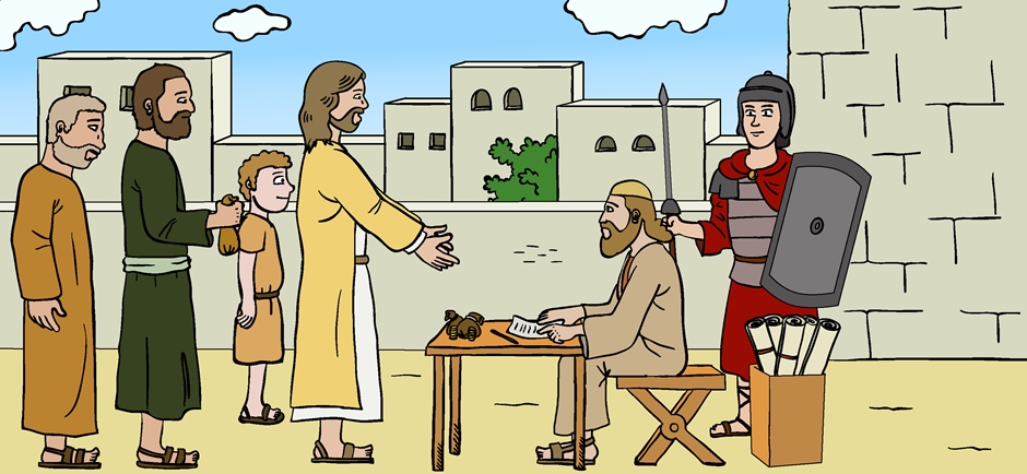 Jesus chooses Matthew: "I did not come to call the righteous but sinners"